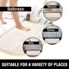 imageHVERSAILTEX Bath Mat for Bathroom Non Slip Chenille 20x32 Extra Soft and Absorbent Shaggy Rug Washable Dry Fast Plush Area Carpet Mat for Tub  Dark TealIvory