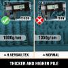 imageHVERSAILTEX Bath Mat for Bathroom Non Slip Chenille 20x32 Extra Soft and Absorbent Shaggy Rug Washable Dry Fast Plush Area Carpet Mat for Tub  Dark TealDark Teal