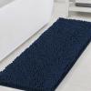 imageHVERSAILTEX Bath Mat for Bathroom Non Slip Chenille 20x32 Extra Soft and Absorbent Shaggy Rug Washable Dry Fast Plush Area Carpet Mat for Tub  Dark TealNavy