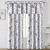 imageHVERSAILTEX Blackout Curtain Valances for Kitchen WindowLiving RoomBathroom Privacy Added Rod Pocket Home Decoration Winow Valance 52quot W x 18quot L Birds in SageFloral in Brown and Soft Teal