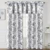 imageHVERSAILTEX Blackout Curtain Valances for Kitchen WindowLiving RoomBathroom Privacy Added Rod Pocket Home Decoration Winow Valance 52quot W x 18quot L Birds in SageFloral in Antique Green