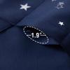 imageHVERSAILTEX Blackout Curtain Valances for Kitchen WindowLiving RoomBathroom Privacy Added Rod Pocket Home Decoration Winow Valance 52quot W x 18quot L Birds in SageGlitter Stars in Navy Base