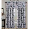 imageHVERSAILTEX Blackout Curtain Valances for Kitchen WindowLiving RoomBathroom Privacy Added Rod Pocket Home Decoration Winow Valance 52quot W x 18quot L Birds in SageFloral in Grey and Teal