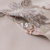 imageHVERSAILTEX Blackout Curtain Valances for Kitchen WindowLiving RoomBathroom Privacy Added Rod Pocket Home Decoration Winow Valance 52quot W x 18quot L Birds in SageFloral in Sage and Brown