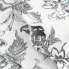 imageHVERSAILTEX Blackout Curtain Valances for Kitchen WindowLiving RoomBathroom Privacy Added Rod Pocket Home Decoration Winow Valance 52quot W x 18quot L Birds in SageFloral in Antique Green