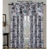 imageHVERSAILTEX Blackout Curtain Valances for Kitchen WindowLiving RoomBathroom Privacy Added Rod Pocket Home Decoration Winow Valance 52quot W x 18quot L Birds in SageFloral in Grey and Teal