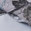 imageHVERSAILTEX Blackout Curtain Valances for Kitchen WindowLiving RoomBathroom Privacy Added Rod Pocket Home Decoration Winow Valance 52quot W x 18quot L Birds in SageFloral in Grey and Teal