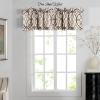 imageHVERSAILTEX Blackout Curtain Valances for KitchenBathroom  Thermal Insulated Window Valances for Living RoomBedroom Rod Pocket Short Curtain 1 Panel 52x18 inch Geo in Taupe and RedGeo in Taupe and Brown