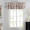 imageHVERSAILTEX Blackout Curtain Valances for KitchenBathroom  Thermal Insulated Window Valances for Living RoomBedroom Rod Pocket Short Curtain 1 Panel 52x18 inch Geo in Taupe and RedGeo in Taupe and Red