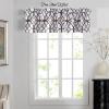 imageHVERSAILTEX Blackout Curtain Valances for KitchenBathroom  Thermal Insulated Window Valances for Living RoomBedroom Rod Pocket Short Curtain 1 Panel 52x18 inch Geo in Taupe and RedGeo in Brown and Gray