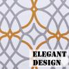 imageHVERSAILTEX Blackout Kitchen Curtains Energy Saving Ultra Soft Kitchen Half Window Curtains Rod Pocket Window Curtain Tiers for Caf Laundry Bedroom Sold 2 Panels Each 29quot x 24quot GreyNavyGeo in Mustard and Grey