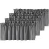 imageHVERSAILTEX Blackout Valances for WindowsShort Window Valance Curtains for Living RoomBedroomBathroom Privacy Decorative Rod Pocket Kitchen Valances2 Panels52quot W x 18quot LCharcoal GrayBluish Gray
