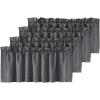 imageHVERSAILTEX Blackout Valances for WindowsShort Window Valance Curtains for Living RoomBedroomBathroom Privacy Decorative Rod Pocket Kitchen Valances2 Panels52quot W x 18quot LCharcoal GrayCharcoal Gray