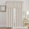 imageHVERSAILTEX Blackout Valances for WindowsShort Window Valance Curtains for Living RoomBedroomBathroom Privacy Decorative Rod Pocket Kitchen Valances2 Panels52quot W x 18quot LCharcoal GrayIvory