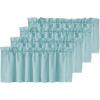 imageHVERSAILTEX Blackout Valances for WindowsShort Window Valance Curtains for Living RoomBedroomBathroom Privacy Decorative Rod Pocket Kitchen Valances2 Panels52quot W x 18quot LCharcoal GrayMineral Blue