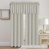 imageHVERSAILTEX Blackout Valances for WindowsShort Window Valance Curtains for Living RoomBedroomBathroom Privacy Decorative Rod Pocket Kitchen Valances2 Panels52quot W x 18quot LCharcoal GrayPale Oak