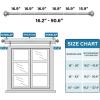 imageHVERSAILTEX Elegant Window Treatment Telescoping Double Curtain Rod Set with Classic Cap 34Inch Diameter Adjusts from 66 to 120 Inches BlackGoldish Nickel