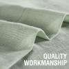 imageHVERSAILTEX Linen Sheer Curtains 84 Inches Long Grommet Natural Linen Blended Curtains for Living Room Window Treatments Bedroom Curtains 2 Panels Light Filtering Curtain W52 x L84 inch Off WhiteSage