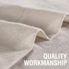 imageHVERSAILTEX Linen Sheer Curtains 84 Inches Long Grommet Natural Linen Blended Curtains for Living Room Window Treatments Bedroom Curtains 2 Panels Light Filtering Curtain W52 x L84 inch Off WhiteLinen