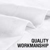 imageHVERSAILTEX Linen Sheer Curtains 84 Inches Long Grommet Natural Linen Blended Curtains for Living Room Window Treatments Bedroom Curtains 2 Panels Light Filtering Curtain W52 x L84 inch Off WhitePure White