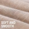 imageHVERSAILTEX Linen Sheer Curtains 84 Inches Long Grommet Natural Linen Blended Curtains for Living Room Window Treatments Bedroom Curtains 2 Panels Light Filtering Curtain W52 x L84 inch Off WhiteNatural