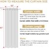 imageHVERSAILTEX Room Darkening Linen Curtain for BedroomLiving Room Extra Wide Blackout Curtains 100 x 84 Inches for Patio Glass Door Primitive Textured Thick Linen Burlap Fabric Heather Aegean BlueHeather Eggshell Blue