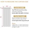 imageHVERSAILTEX Room Darkening Linen Curtain for BedroomLiving Room Extra Wide Blackout Curtains 100 x 84 Inches for Patio Glass Door Primitive Textured Thick Linen Burlap Fabric Heather Aegean BlueHeather Eggshell Blue