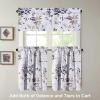 imageHVERSAILTEX Valance for Kitchen WindowsBathroomLiving RoomBedroom Blackout Window Valance Thermal Insulated Rod Pocket Valance Curtains 52quot W x 18quot L 2 Panels Grey and TurquoiseStoneblueTaupe