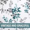 imageHVERSAILTEX Valance for Kitchen WindowsBathroomLiving RoomBedroom Blackout Window Valance Thermal Insulated Rod Pocket Valance Curtains 52quot W x 18quot L 2 Panels Grey and TurquoiseGreyTeal