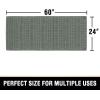 imageHVERSAILTEX Waffle Bath Mat Super Absorbent Bathroom Mats Non Slip Bath Rugs for Bathroom Floor Machine Washable Ultra Soft Bathroom Rugs for Beside Tub 32 x 20 Plus 24 x 17  Inches Irish CreamLichen