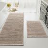 imageHVERSAILTEX Waffle Bath Mat Super Absorbent Bathroom Mats Non Slip Bath Rugs for Bathroom Floor Machine Washable Ultra Soft Bathroom Rugs for Beside Tub 32 x 20 Plus 24 x 17  Inches Irish CreamIrish Cream