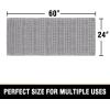 imageHVERSAILTEX Waffle Bath Mat Super Absorbent Bathroom Mats Non Slip Bath Rugs for Bathroom Floor Machine Washable Ultra Soft Bathroom Rugs for Beside Tub 32 x 20 Plus 24 x 17  Inches Irish CreamDove