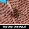 imageHVERSAILTEX Waffle Bath Mat Super Absorbent Bathroom Mats Non Slip Bath Rugs for Bathroom Floor Machine Washable Ultra Soft Bathroom Rugs for Beside Tub 32 x 20 Plus 24 x 17  Inches Irish CreamSoft Pink