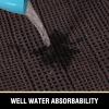 imageHVERSAILTEX Waffle Bath Mat Super Absorbent Bathroom Mats Non Slip Bath Rugs for Bathroom Floor Machine Washable Ultra Soft Bathroom Rugs for Beside Tub 32 x 20 Plus 24 x 17  Inches Irish CreamChocolate
