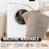 imageHVERSAILTEX Waffle Bath Mat Super Absorbent Bathroom Mats Non Slip Bath Rugs for Bathroom Floor Machine Washable Ultra Soft Bathroom Rugs for Beside Tub 32 x 20 Plus 24 x 17  Inches Irish CreamIrish Cream