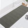 imageHVERSAILTEX Waffle Bath Mat Super Absorbent Bathroom Mats Non Slip Bath Rugs for Bathroom Floor Machine Washable Ultra Soft Bathroom Rugs for Beside Tub 32 x 20 Plus 24 x 17  Inches Irish CreamSmokey Olive