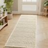 imageHVERSAILTEX Waffle Bath Mat Super Absorbent Bathroom Mats Non Slip Bath Rugs for Bathroom Floor Machine Washable Ultra Soft Bathroom Rugs for Beside Tub 32 x 20 Plus 24 x 17  Inches Irish CreamIvory