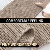 imageHVERSAILTEX Waffle Bath Mat Super Absorbent Bathroom Mats Non Slip Bath Rugs for Bathroom Floor Machine Washable Ultra Soft Bathroom Rugs for Beside Tub 32 x 20 Plus 24 x 17  Inches Irish CreamIrish Cream