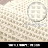 imageHVERSAILTEX Waffle Bath Mat Super Absorbent Bathroom Mats Non Slip Bath Rugs for Bathroom Floor Machine Washable Ultra Soft Bathroom Rugs for Beside Tub 32 x 20 Plus 24 x 17  Inches Irish CreamIvory