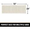 imageHVERSAILTEX Waffle Bath Mat Super Absorbent Bathroom Mats Non Slip Bath Rugs for Bathroom Floor Machine Washable Ultra Soft Bathroom Rugs for Beside Tub 32 x 20 Plus 24 x 17  Inches Irish CreamIvory