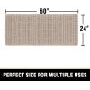 imageHVERSAILTEX Waffle Bath Mat Super Absorbent Bathroom Mats Non Slip Bath Rugs for Bathroom Floor Machine Washable Ultra Soft Bathroom Rugs for Beside Tub 32 x 20 Plus 24 x 17  Inches Irish CreamIrish Cream