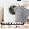 imageHVERSAILTEX Waffle Bath Mat Super Absorbent Bathroom Mats Non Slip Bath Rugs for Bathroom Floor Machine Washable Ultra Soft Bathroom Rugs for Beside Tub 32 x 20 Plus 24 x 17  Inches Irish CreamDove
