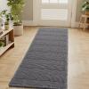 imageHVERSAILTEX Waffle Bath Mat Super Absorbent Bathroom Mats Non Slip Bath Rugs for Bathroom Floor Machine Washable Ultra Soft Bathroom Rugs for Beside Tub 32 x 20 Plus 24 x 17  Inches Irish CreamGrey
