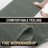 imageHVERSAILTEX Waffle Bath Mat Super Absorbent Bathroom Mats Non Slip Bath Rugs for Bathroom Floor Machine Washable Ultra Soft Bathroom Rugs for Beside Tub 32 x 20 Plus 24 x 17  Inches Irish CreamLichen