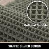 imageHVERSAILTEX Waffle Bath Mat Super Absorbent Bathroom Mats Non Slip Bath Rugs for Bathroom Floor Machine Washable Ultra Soft Bathroom Rugs for Beside Tub 32 x 20 Plus 24 x 17  Inches Irish CreamSmokey Olive