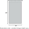 imageHVERSAILTEX White Indoor Outdoor Curtains for Patio Waterproof Stainless Steel Silver Grommet Thermal Insulated Light Blocking Outdoor Drapes for DeckGazebo Pure White 52x108 Inch 1 PanelCharcoal Gray
