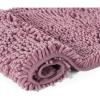 imageOriginal Luxury Chenille Bathroom Rug Mat 32 x 20 Extra Soft ampamp Absorbent Shaggy Rugs Machine WashDry Perfect Plush Carpet Mats for Tub Shower and Bath Room Mauve