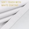 imageHVERSAILTEX 100 Blackout Curtains 84 Inches Long Full Light Blocking Curtain Draperies with Soft White Coating for Bedroom Living Room Thermal Insulated Window Treatment Set of 2 Panels WhiteWhite