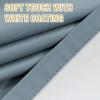 imageHVERSAILTEX 100 Blackout Curtains 84 Inches Long Full Light Blocking Curtain Draperies with Soft White Coating for Bedroom Living Room Thermal Insulated Window Treatment Set of 2 Panels WhiteStone Blue
