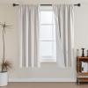 imageHVERSAILTEX 100 Blackout Curtains 84 Inches Long Full Light Blocking Curtain Draperies with Soft White Coating for Bedroom Living Room Thermal Insulated Window Treatment Set of 2 Panels WhiteNatural